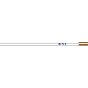 NKT Hvid PVC Lavspændingskabel - 2x0,38mm², 100m NKT Hvid PVC Lavspændingskabel - 2x0,38mm², 100m