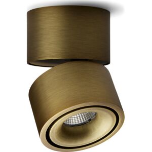 Antidark Easy Mini Påbygningsspot, Børstet Messing Ø 7.5 cm x H 9.5 cm brushed brass aluminium Antidark Easy Mini Påbygningsspot, Børstet Messing Ø 7.5 cm x H 9.5 cm brushed brass aluminium