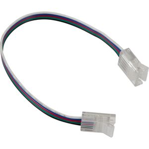 Ansell Lighting Rgbw Samlestykke Til Led Strip, Med Kabel, 12 Mm 12 mm white plastic Ansell Lighting Rgbw Samlestykke Til Led Strip, Med Kabel, 12 Mm 12 mm white plastic