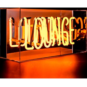 Locomocean Lounge Neonskilt 380 x 105 x 190 mm orange glass Locomocean Lounge Neonskilt 380 x 105 x 190 mm orange glass