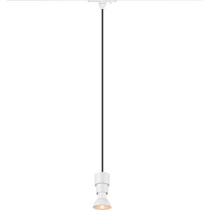SLV Puri 1f Pendellampe Hvid Gu10 Maks 6w Ip20 Hvid SLV Puri 1f Pendellampe Hvid Gu10 Maks 6w Ip20 Hvid