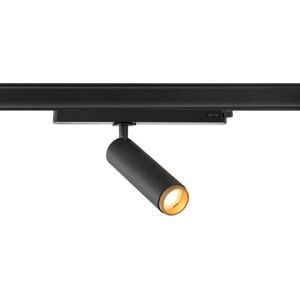 SLV SLV Grip! M - Cylindrisk Spotlight, 3000K, 20W, Fase, 42°, Sort / Guld SLV SLV Grip! M - Cylindrisk Spotlight, 3000K, 20W, Fase, 42°, Sort / Guld