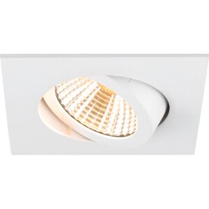 SLV New Tria 68 Downlight Hvid 8,3w 750lm 3000k Firkantet 38° Ip20 Hvid SLV New Tria 68 Downlight Hvid 8,3w 750lm 3000k Firkantet 38° Ip20 Hvid