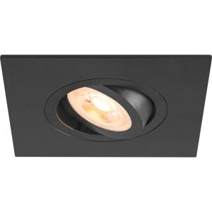SLV New Tria 75 Xl Downlight Sort Gu10 Maks 10w Firkantet Ip20 Sort SLV New Tria 75 Xl Downlight Sort Gu10 Maks 10w Firkantet Ip20 Sort