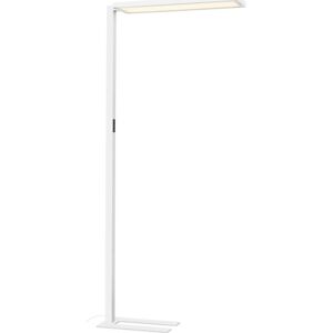 SLV Worklight Pro Gulvlampe Hvid 100w 13000lm 4000k Cri80 75° Ip20 Hvid Aluminium SLV Worklight Pro Gulvlampe Hvid 100w 13000lm 4000k Cri80 75° Ip20 Hvid Aluminium
