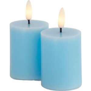 Sirius Sille Led Bloklys, Batteri, Blå Blå Sirius Sille Led Bloklys, Batteri, Blå Blå