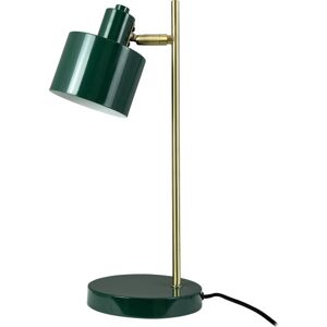 Dyberg Larsen Ocean Bordlampe, Mørkegrøn height 43 cm; shade diameter 11.5 cm; base diameter 16 cm; depth 20.5 cm dark green/brass unisex metal Dyberg Larsen Ocean Bordlampe, Mørkegrøn height 43 cm; shade diameter 11.5 cm; base diameter 16 cm; depth 20.5 cm dark green/brass unisex metal