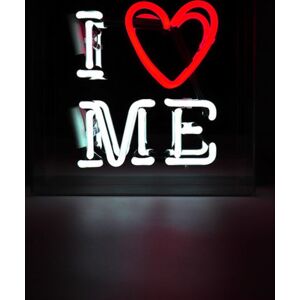 Locomocean I Love Me Neonskilt 180 x 340 x 330 mm white/red glass/acrylic Locomocean I Love Me Neonskilt 180 x 340 x 330 mm white/red glass/acrylic