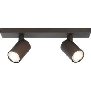 Astro Lighting Astro Ascoli Twin Spotlampe, 2 Spots, Bronze bronze aluminum Astro Lighting Astro Ascoli Twin Spotlampe, 2 Spots, Bronze bronze aluminum