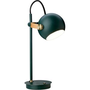 Halo Design Dc Genopladelig Bordlampe, Grøn Ø12 cm x H35 cm Dark Green unisex Metal / Wood Halo Design Dc Genopladelig Bordlampe, Grøn Ø12 cm x H35 cm Dark Green unisex Metal / Wood