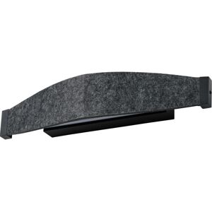 Osram Decor Flat Felt Væglampe 500 x 115 x 100 mm gray felt, aluminum Osram Decor Flat Felt Væglampe 500 x 115 x 100 mm gray felt, aluminum