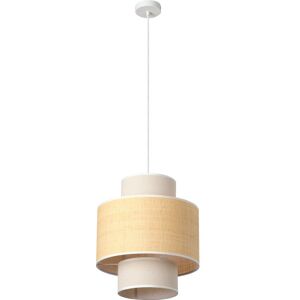 Osram Decor Wrap Cylinder Pendel Diameter 350 mm x Height 1420 mm beige rattan, linen, steel Osram Decor Wrap Cylinder Pendel Diameter 350 mm x Height 1420 mm beige rattan, linen, steel
