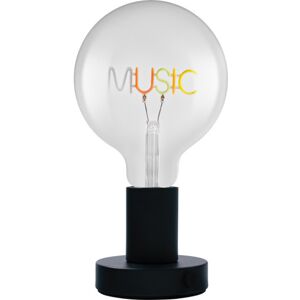 Osram Letter Music Bordlampe 125x125x231 mm black metal, glass Osram Letter Music Bordlampe 125x125x231 mm black metal, glass