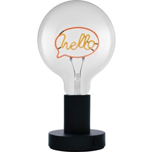 Osram Letter Hello Bordlampe 125x125x231 mm black metal, glass Osram Letter Hello Bordlampe 125x125x231 mm black metal, glass