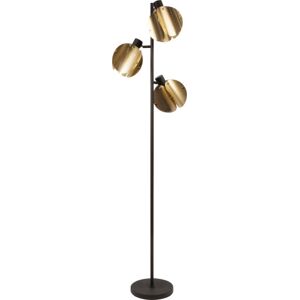 Osram Decor Folded Globe Gulvlampe 1665 x 360 x 360 mm gold metal Osram Decor Folded Globe Gulvlampe 1665 x 360 x 360 mm gold metal