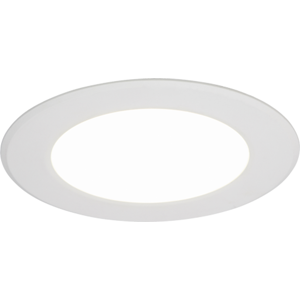 4lite Slim Indbygningsspot, 4w, 4000k Diameter 90 mm x Height 33 mm; Cutout 75 mm; Cable length 300 mm white polycarbonate 4lite Slim Indbygningsspot, 4w, 4000k Diameter 90 mm x Height 33 mm; Cutout 75 mm; Cable length 300 mm white polycarbonate