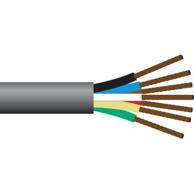NKT 50 Meter Ledning Pkaau 7x1,5 Sort R50 NKT 50 Meter Ledning Pkaau 7x1,5 Sort R50