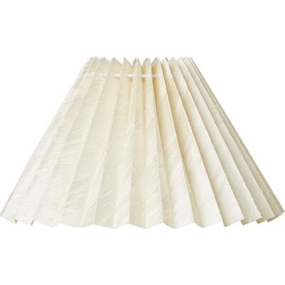 Nielsen Light Mary Hacienda Plisse Lampeskærm, H16 Cm 16 cm off-white fabric Nielsen Light Mary Hacienda Plisse Lampeskærm, H16 Cm 16 cm off-white fabric