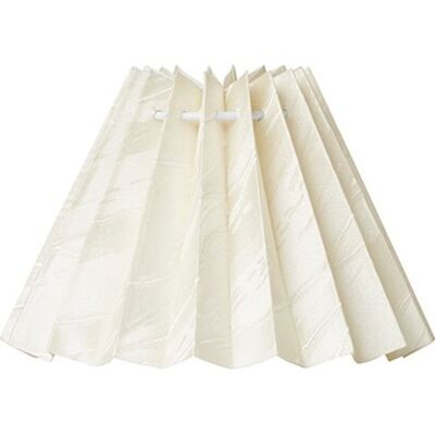 Nielsen Light Mary Hacienda Plisse Lampeskærm, H11,5 Cm H11.5cm x D16cm (bottom) x D8cm (top) white fabric Nielsen Light Mary Hacienda Plisse Lampeskærm, H11,5 Cm H11.5cm x D16cm (bottom) x D8cm (top) white fabric
