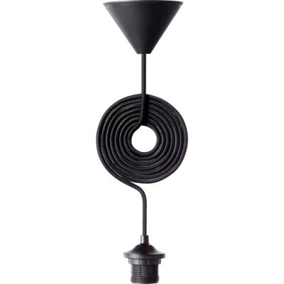 Nielsen Light Fatningssæt, Sort 2 m black unisex plastic, fabric Nielsen Light Fatningssæt, Sort 2 m black unisex plastic, fabric