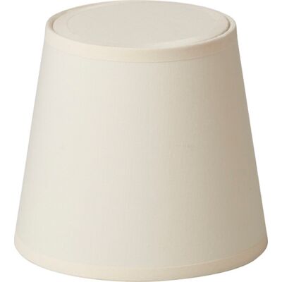 Nielsen Light Emma Domus Lampeskærm, Beige, H13,5 Cm H13.5 x D15 x T11 cm beige fabric Nielsen Light Emma Domus Lampeskærm, Beige, H13,5 Cm H13.5 x D15 x T11 cm beige fabric