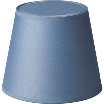 Nielsen Light Emma Domus Lampeskærm, Blå, H16,5 Cm 16.5 cm blue fabric Nielsen Light Emma Domus Lampeskærm, Blå, H16,5 Cm 16.5 cm blue fabric