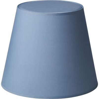 Nielsen Light Emma Domus Lampeskærm, Blå, H24 Cm H24 cm x Top Ø20 cm x Bottom Ø30 cm x Side 24.5 cm blue cotton Nielsen Light Emma Domus Lampeskærm, Blå, H24 Cm H24 cm x Top Ø20 cm x Bottom Ø30 cm x Side 24.5 cm blue cotton