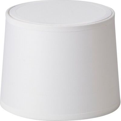 Nielsen Light Emma Cabana Lampeskærm, Hvid, H13 Cm 13 cm white fabric Nielsen Light Emma Cabana Lampeskærm, Hvid, H13 Cm 13 cm white fabric