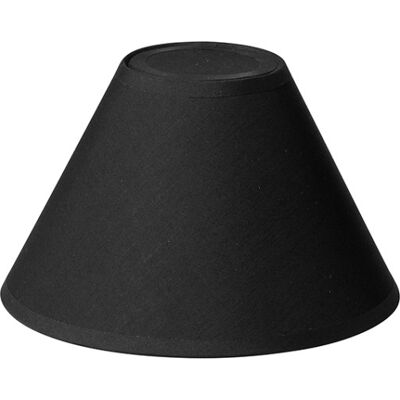 Nielsen Light Emma Casa Lampeskærm, Sort, H12 Cm 12 cm black fabric Nielsen Light Emma Casa Lampeskærm, Sort, H12 Cm 12 cm black fabric