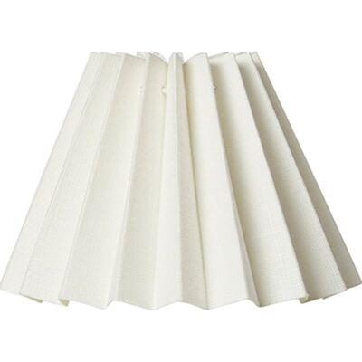 Nielsen Light Carolin Plisse Lampeskærm, Hvid, H11 Cm H11 cm white fabric Nielsen Light Carolin Plisse Lampeskærm, Hvid, H11 Cm H11 cm white fabric