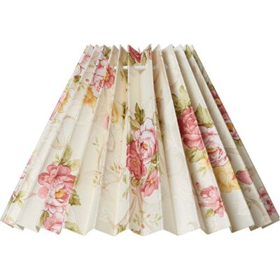 Nielsen Light Rosenborg Hacienda Plisse Lampeskærm, H15 Cm 15 cm white unisex fabric Nielsen Light Rosenborg Hacienda Plisse Lampeskærm, H15 Cm 15 cm white unisex fabric