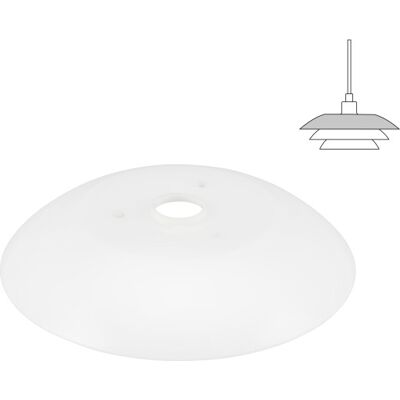 Dyberg Larsen Model DL31 - Reserveglas - Hvid Dyberg Larsen Model DL31 - Reserveglas - Hvid
