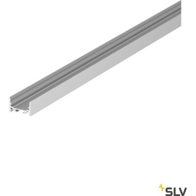 SLV Grazia 20, Påbygningsprofil, Flad, 1,5m, Alu Aluminium Aluminium SLV Grazia 20, Påbygningsprofil, Flad, 1,5m, Alu Aluminium Aluminium