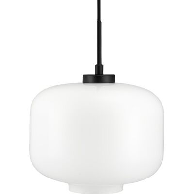 Dyberg Larsen Arp Pendellampe - Opal/Sort - Loftlampe Dyberg Larsen Arp Pendellampe - Opal/Sort - Loftlampe
