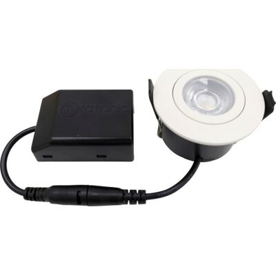 Nordtronic Low Profile Flexible Indbygningsspot, Ø5,5 Cm, Hvid, 4000k Ø55 mm white not applicable aluminum, plastic Nordtronic Low Profile Flexible Indbygningsspot, Ø5,5 Cm, Hvid, 4000k Ø55 mm white not applicable aluminum, plastic
