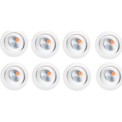 Sg Armaturen Junistar Eco 6W LED Indbygningsspot - Hvid - Indendørs Belysning Sg Armaturen Junistar Eco 6W LED Indbygningsspot - Hvid - Indendørs Belysning