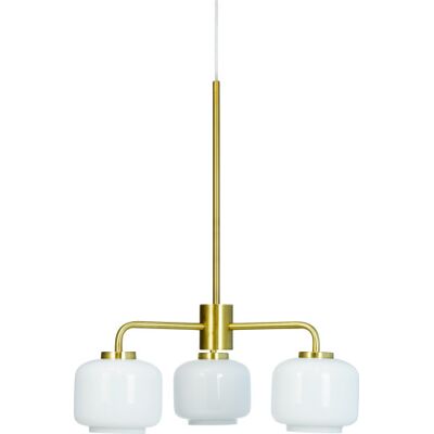 Dyberg Larsen Arp 3 Opal/Brass Pendellampe - Produktkategori Dyberg Larsen Arp 3 Opal/Brass Pendellampe - Produktkategori