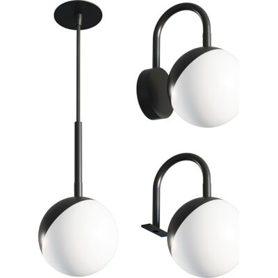 Dansani Bright Lampe, 3-I-1 120 mm black Dansani Bright Lampe, 3-I-1 120 mm black