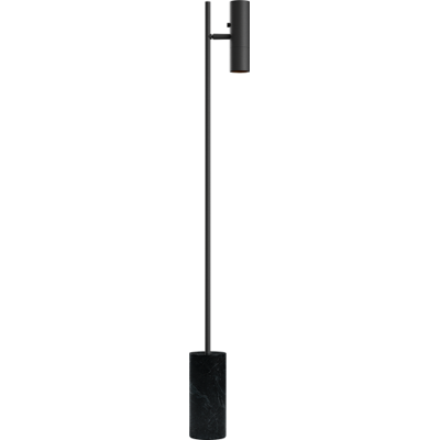 Sackit Expo Gulvlampe, Sort 131 cm black aluminum, marble Sackit Expo Gulvlampe, Sort 131 cm black aluminum, marble