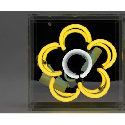 Locomocean Daisy Neonskilt, Gul yellow unisex acrylic Locomocean Daisy Neonskilt, Gul yellow unisex acrylic