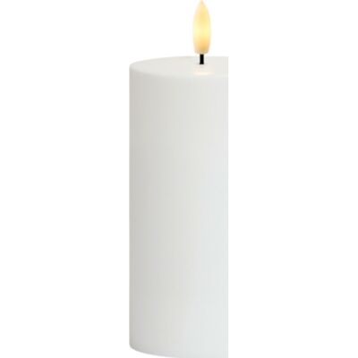 Sirius Sille Solcelle Led Bloklys Hvid Plast Sirius Sille Solcelle Led Bloklys Hvid Plast
