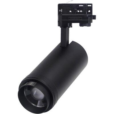 Green:Id Zoom Led Skinnespot 3f Sort 30w 3000k Sort Green:Id Zoom Led Skinnespot 3f Sort 30w 3000k Sort