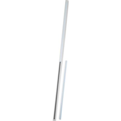 Antidark Designline Dækskinne, 1 Meter, Hvid 1 m white plastic Antidark Designline Dækskinne, 1 Meter, Hvid 1 m white plastic