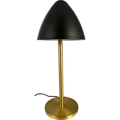 Oulu Bordlampe Sort/Messing - Elegant belysning til hjemmet Oulu Bordlampe Sort/Messing - Elegant belysning til hjemmet