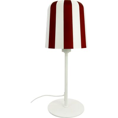 Dyberg Larsen Gry Rød/Hvid Metal Bordlampe Dyberg Larsen Gry Rød/Hvid Metal Bordlampe
