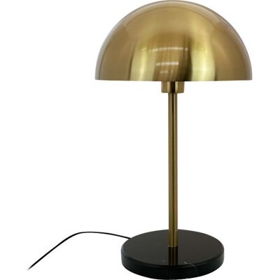 Dyberg Larsen Nancy Bordlampe Ø32cm x H51cm gold marble, metal, plastic Dyberg Larsen Nancy Bordlampe Ø32cm x H51cm gold marble, metal, plastic