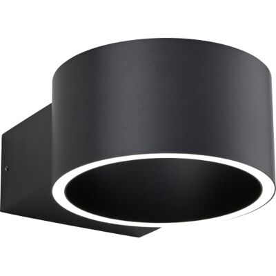 Paul Neuhaus Pure Clips Væglampe, Antracit Diameter 150 mm; Depth 197 mm; Height 80 mm Grey, Aluminium, Bronze Metal, Acrylic Paul Neuhaus Pure Clips Væglampe, Antracit Diameter 150 mm; Depth 197 mm; Height 80 mm Grey, Aluminium, Bronze Metal, Acrylic