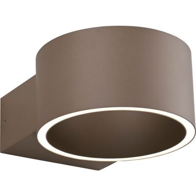 Paul Neuhaus Pure Clips Væglampe, Brun diameter 150 mm; depth 185 mm; height 80 mm black; champagne; brushed aluminum aluminum Paul Neuhaus Pure Clips Væglampe, Brun diameter 150 mm; depth 185 mm; height 80 mm black; champagne; brushed aluminum aluminum