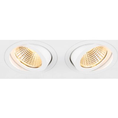 SLV New Tria 155 Loftlampe - Firkantet, 3000K, 2 LED, Fase, 38° SLV New Tria 155 Loftlampe - Firkantet, 3000K, 2 LED, Fase, 38°