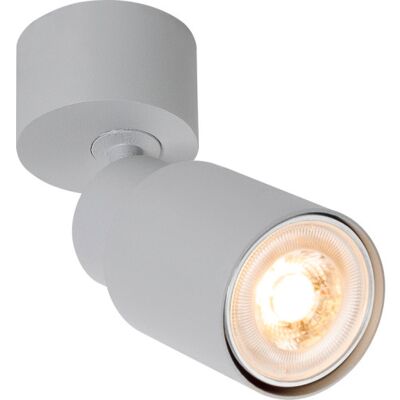 SLV Puri Cw Væg- Og Loftlampe Grå/grå Gu10 6w Ip20 Grå SLV Puri Cw Væg- Og Loftlampe Grå/grå Gu10 6w Ip20 Grå